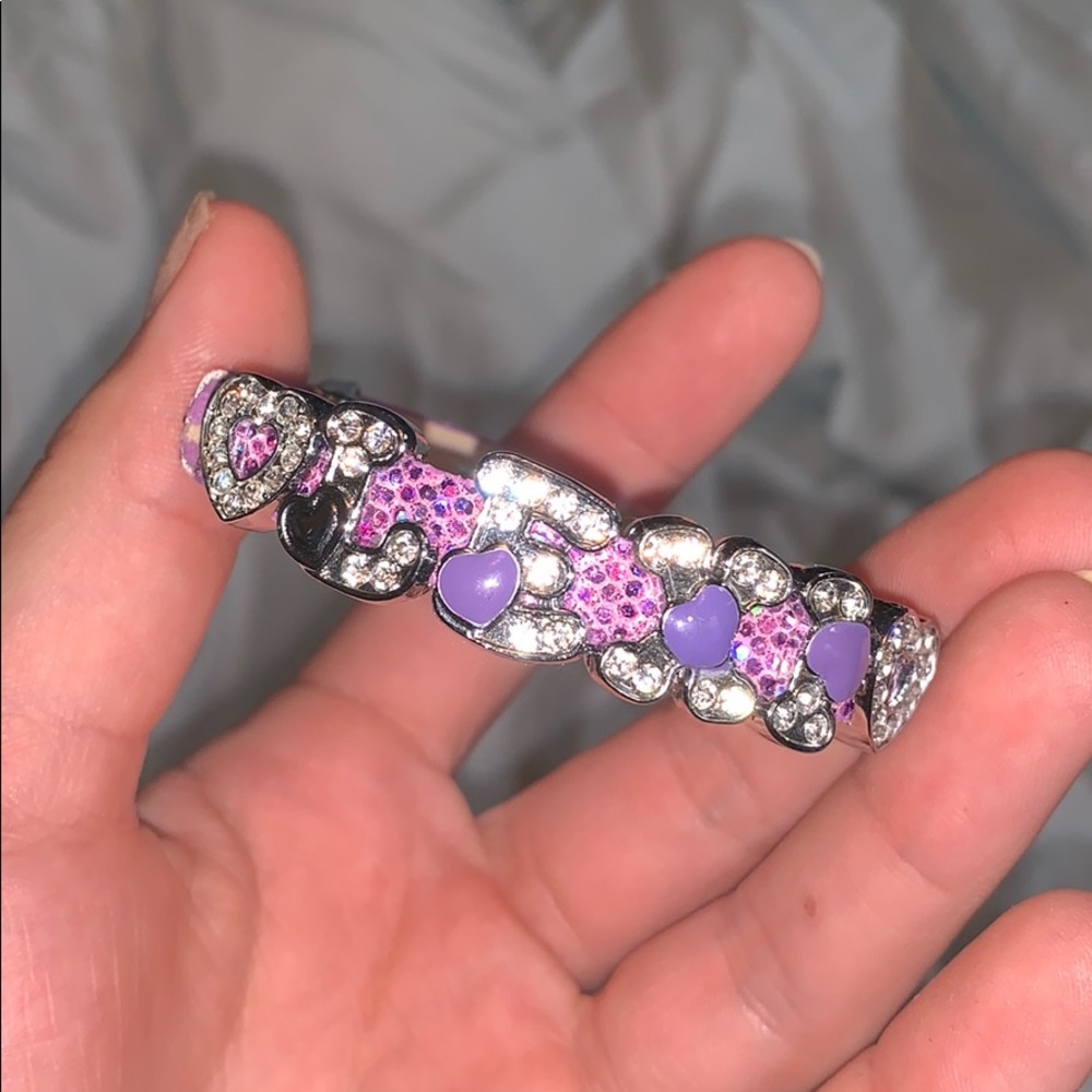Sparkly Purple “LEXI” 💜 Bracelet